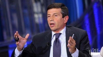 италиански министър хвърли оставка корупционен скандал