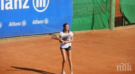 ани вангелова класира втория кръг турнира тенис анталия