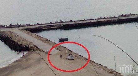 мястото плажа варна кола мтел заседна пясъка