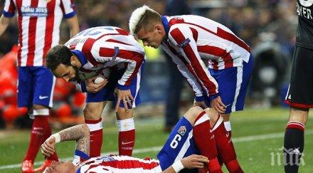 атлетико потвърди контузиите манджукич гарсия