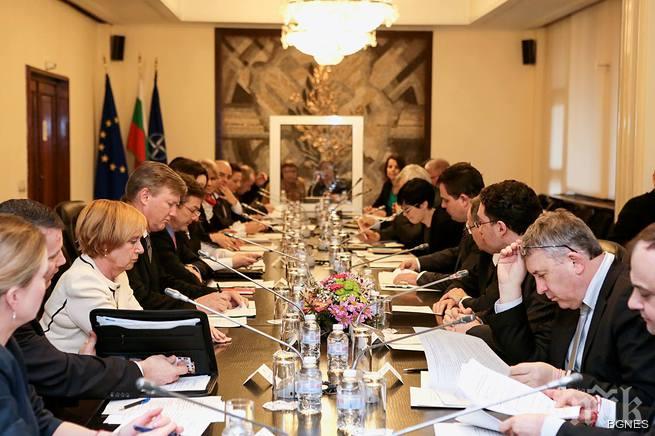 Учредителна среща на българо-американските работни групи