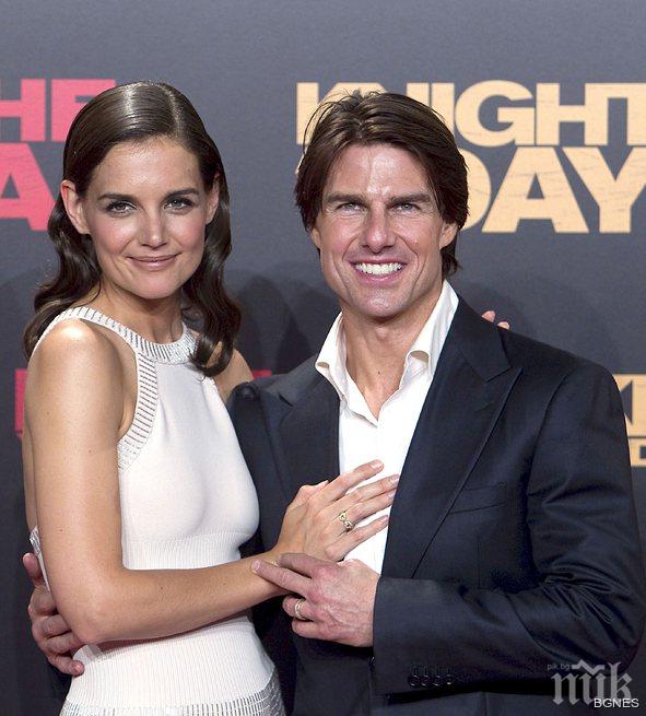 Том Круз и Кейти Холмс не си говорят