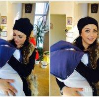 Срамота! Емануела спря да кърми - гладува с кълнове
