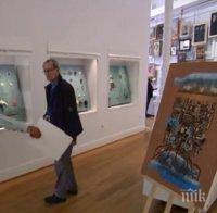 Шегаджии пробутаха евтина картина от ИКЕА в арт галерия