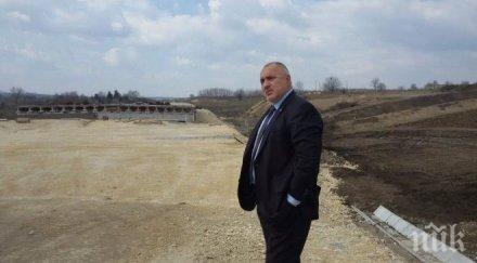 бойко инспектира магистрала хемус