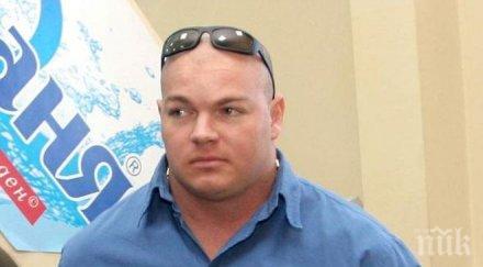 полицията извършва оглед около починалия щангист милен добрев