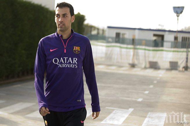 Бускетс иска да играе, лекарите не му дават