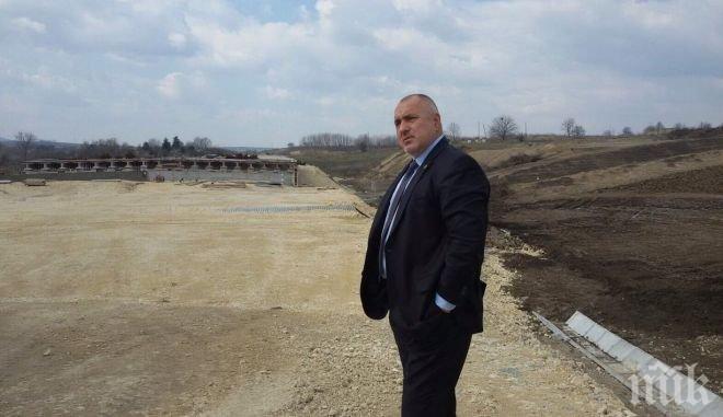 Ето как Бойко инспектира магистрала „Хемус”