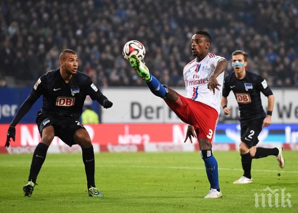 Херта с ценна победа над Хамбургер