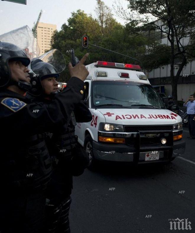 Мафиоти разстреляха полицаи в Мексико