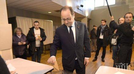 френските избирателите коригират политическата сцена