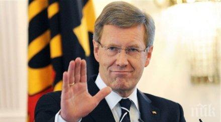 бившият президент германия кристиан вулф развежда