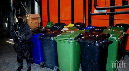 наркотици 199 млн бяха изгорени контрола агенция митници