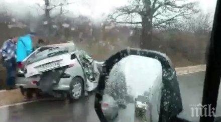 трима наквасени шофьори катастрофираха шуменско