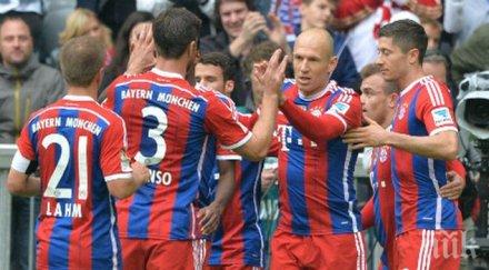 изненада байерн мюнхен допусна първа домакинска загуба сезона