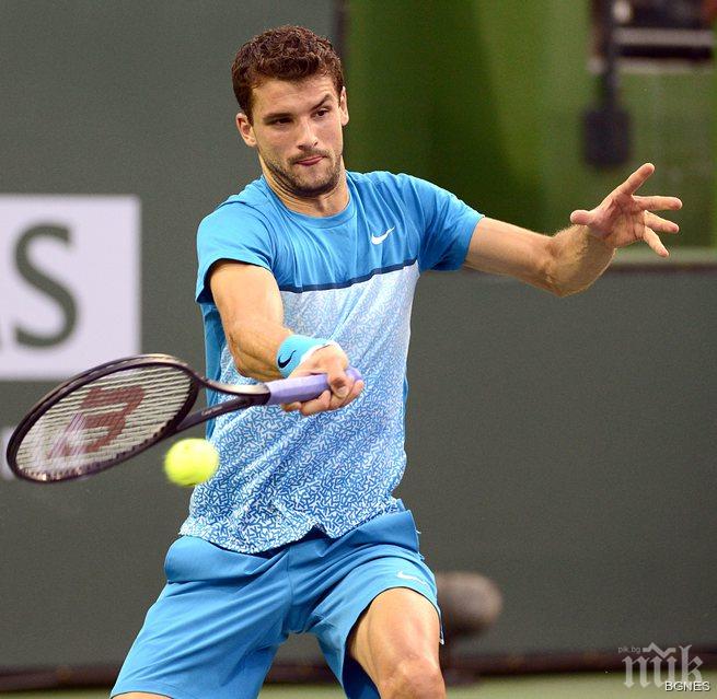 Димитров и Пиронкова запазват позициите си в ранглистата