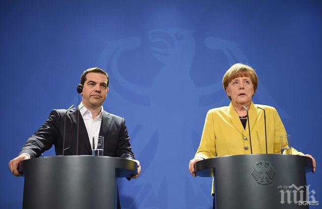 Меркел: Решенията за Гърция се взимат в Брюксел, не в Берлин