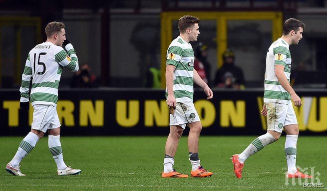 УЕФА глобява Селтик с почти 10 хиляди лири