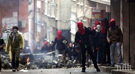 момиче ранено полицията протест истанбул