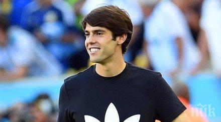 кака футболисти карат играя англия