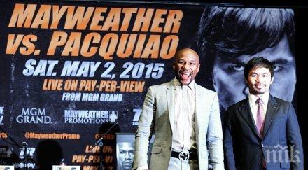 очакват повече 400 млн приходи боя мейуедър пакиао