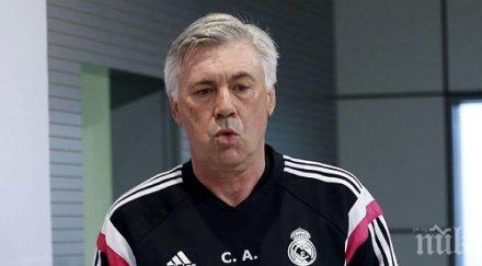 анчелоти фаворит нов мениджър манчестър сити