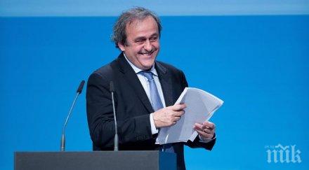 платини остава начело уефа трети мандат