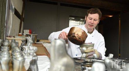 скъпият шоколадов великденски заек света тежи