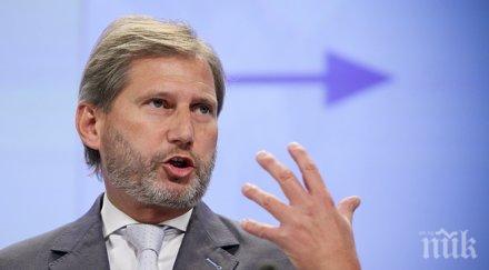 йоханес хан политическият климат албания напрегнат