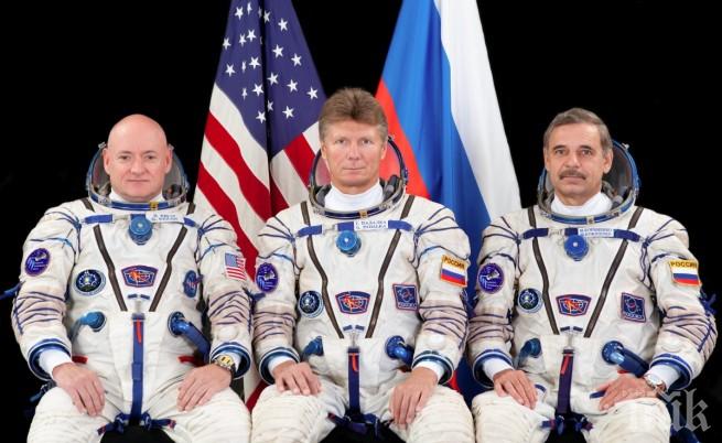 Двама руски космонавти и един американец ще прекарат 1 година в Космоса