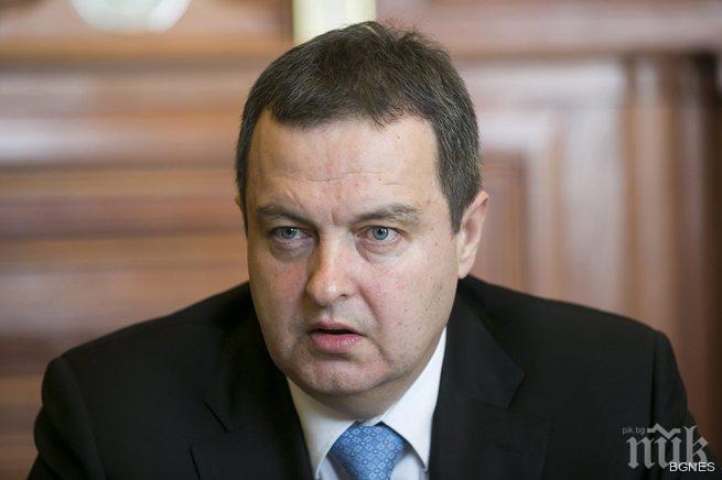 Дачич: Отношенията с НАТО трябва да се градят на общи интереси