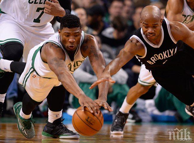 Селтикс надигра Нетс в НБА