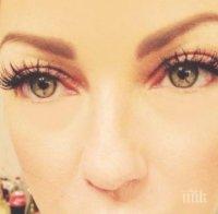 Емануела с мигли от катерича козина (снимка)