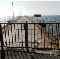 Старият кей в Поморие с нова визия още преди летния сезон