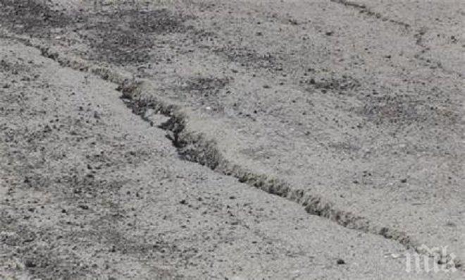 Скандал! Нов булевард се нацепи, преди да свърши ремонтът му 