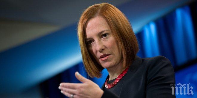Псаки: САЩ искат Русия да процъфтява