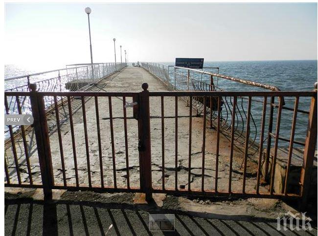 Старият кей в Поморие с нова визия още преди летния сезон