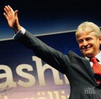 Али Ахмети: С посредничеството на ЕС и САЩ може да се излезе от кризата в Македония