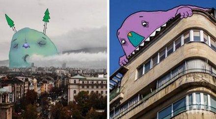 необикновени чудовища нападнаха софия