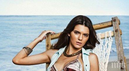 кендъл дженър новото лице калвин клайн