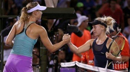 сензация маями света шокира шарапова