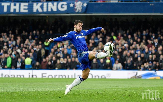 Азар: Станах по-силен футболист в Англия