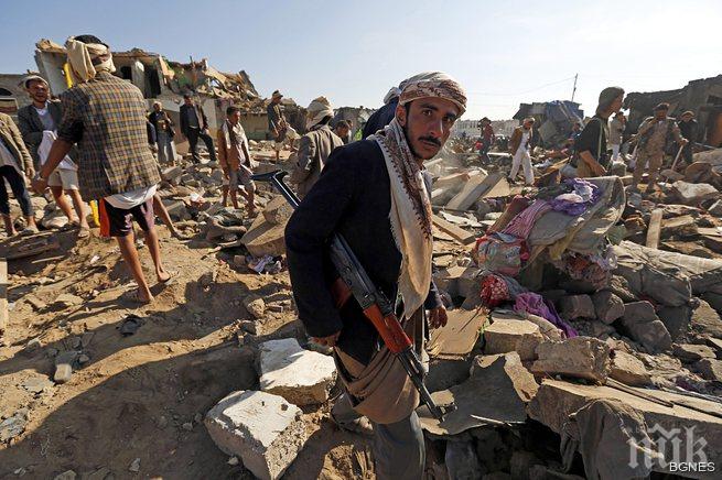 Сунитската коалиция с нови въздушни удари в Йемен