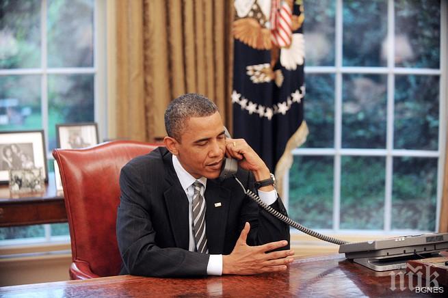 Обама разговаря с краля на Саудитска Арабия