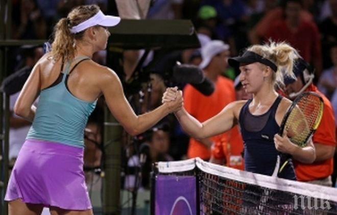 Сензация в Маями! 97-та в света шокира Шарапова