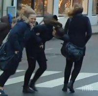 Ад в Москва! Ураган разруши покриви на къщи и изкорени дървета