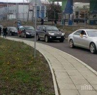 Протест срещу прогонването на руски туристи в Бургас