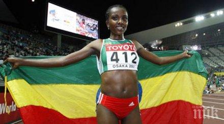 олимпийска шампионка роди момченце