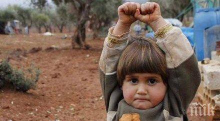 светът облян сълзи ужаса войната вижте сирийчето разплака всички