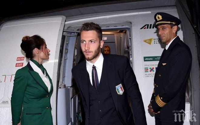 Италиански халф си тръгна с травма от София